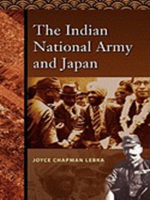 cover image of The Indian National Army and Japan